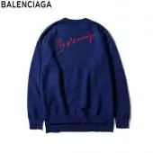 balenciaga pull logo knit sweater hommes femmes un712750